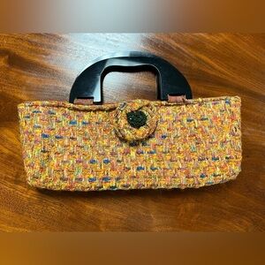 Grace Chuang Tweed Handbag